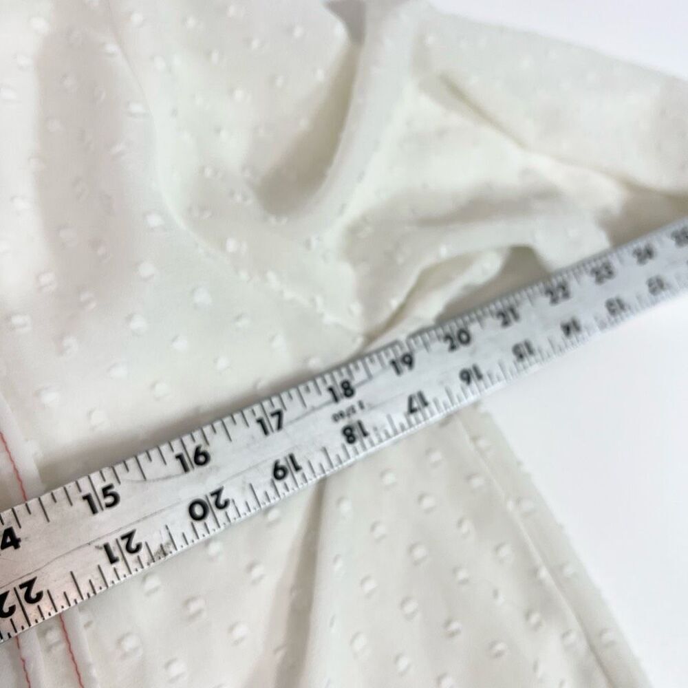 Matilda‎ Jane Top Womens Medium White Swiss Dot Lace NWT peasant country - Picture 9 of 12